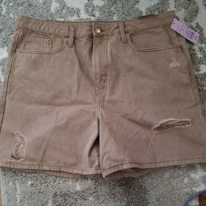 Wild Fable Highest Waist Bermuda Shorts With Mfrd Wholes.